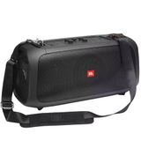 Loa JBL Partybox On The Go, Pin 6h, IPX4, Bluetooth, AUX, USB, Công Suất 100W, Kèm 2 Tay Micro