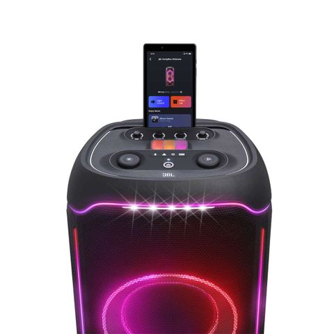 Loa JBL PartyBox Ultimate Chính Hãng, 1100W Dolby Atmos, IPX4, Bluetooth, Wifi, AUX, Mic, Guitar, PartyPad, APP JBL One