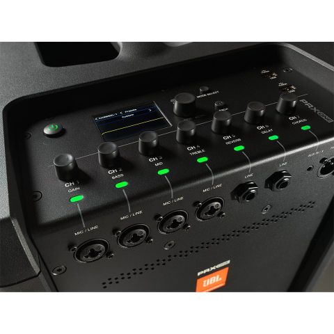 Loa JBL PRX ONE Chính Hãng, Mixer 7 Kênh, Bluetooth, AUX, Mic/line, Công Suất 2000W Peak/1000W RMS