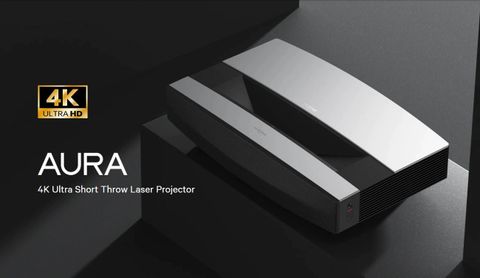 Máy chiếu Xgimi A2 (Xgimi Aura) – Máy chiếu siêu gần thông minh Laser 4K UHD, công nghệ DLP 3D, độ sáng cao 2.400 ansi