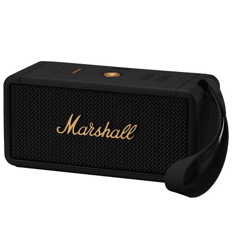 Loa Marshall Middleton Chính Hãng (Tem ASH), Pin 20h, Chống Nước IP67, Công suất 60W, Stack Mode, EQ, Bluetooth 5.1, AUX