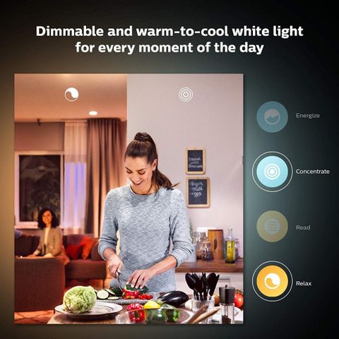 Bóng đèn thông minh Philips Hue White and Color Ambiance E27