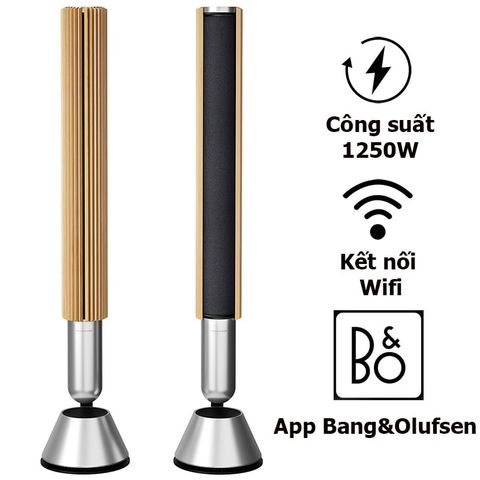 Loa B&O Beolab 28 Chính Hãng, Công Suất 1250W, Bluetooth 5.0, Wifi, Chromecast, Airplay 2, Optical