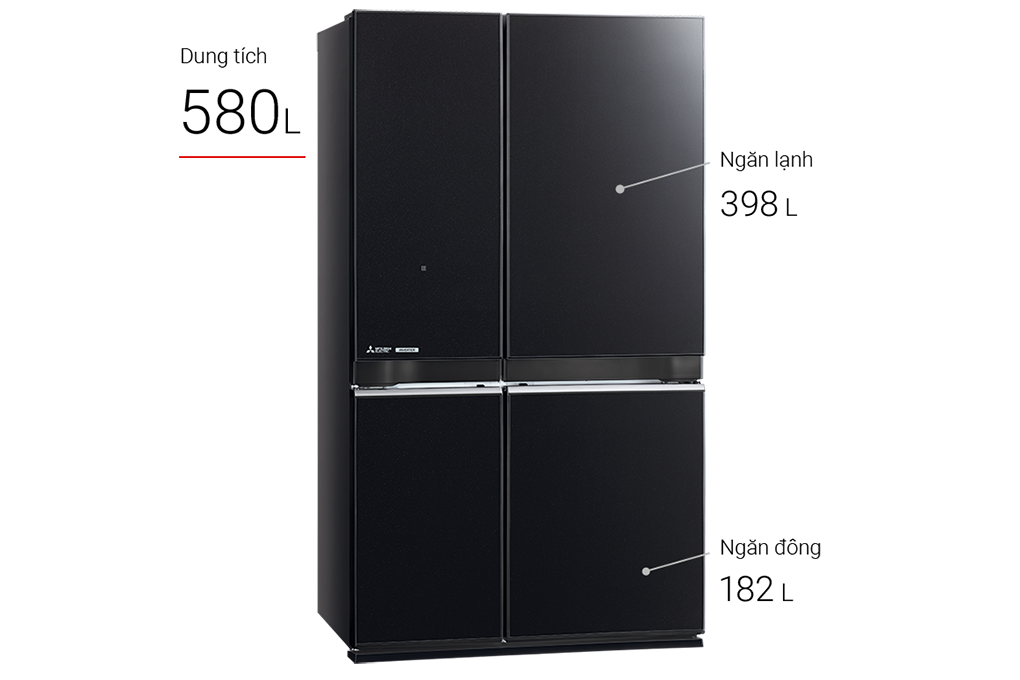 Tủ lạnh Mitsubishi Electric Inverter 580 lít MR-LA72ER-GBK-V