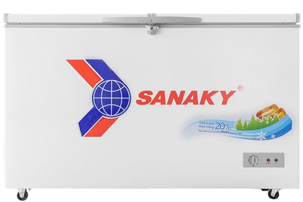 Tủ đông 1 ngăn 2 cánh mở 305 lít Sanaky VH 4099A1