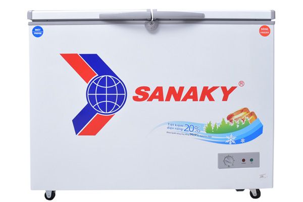 Tủ đông 2 ngăn 2 cánh mở Sanaky VH 2899W1 (220 lít)