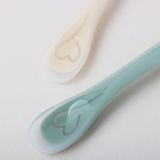 Muỗng ăn dặm Lovely Silicone Bạch Kim Bluemama Modui Chính Hãng