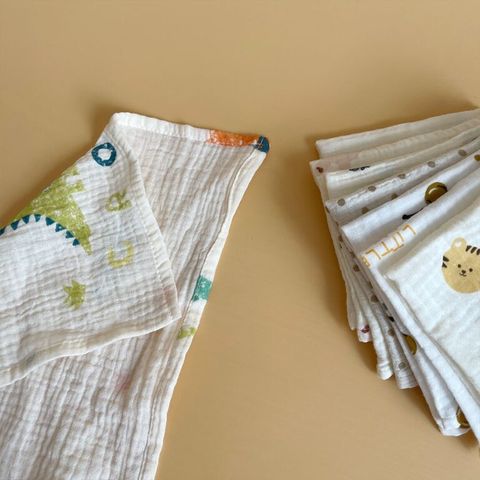 Khăn sữa sơ sinh CHIPMUNK chất vải xô muslin organic