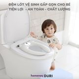 Tấm lót bồn cầu Duri cho bé