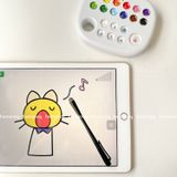 Bảng vẽ tô màu thông minh Goonies cho bé kèm bút vẽ, phối được màu, hơn 1000 bức tranh với nhiều chủ đề cho bé (IOS/Android)