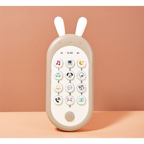 Điện thoại đồ chơi HaaveBricks con thỏ cho bé có tiếng Anh giúp bé kích thích sáng tạo thông minh