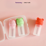 Set 3 hộp đựng thuốc cho bé bằng silicone Dailylike