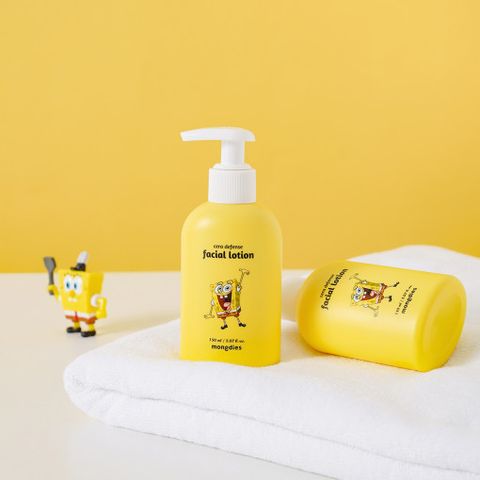 Lotion Dưỡng Da Mặt Mongdies Với 5 Lớp Bảo Vệ Cera Cho Bé - Phiên bản SpongeBob