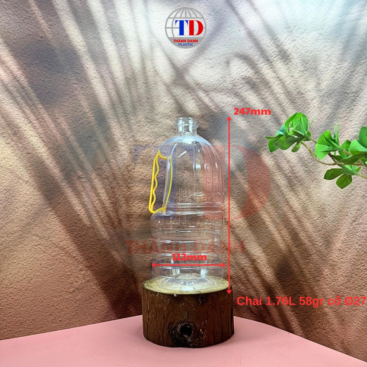 Chai PET 1.76 Lít