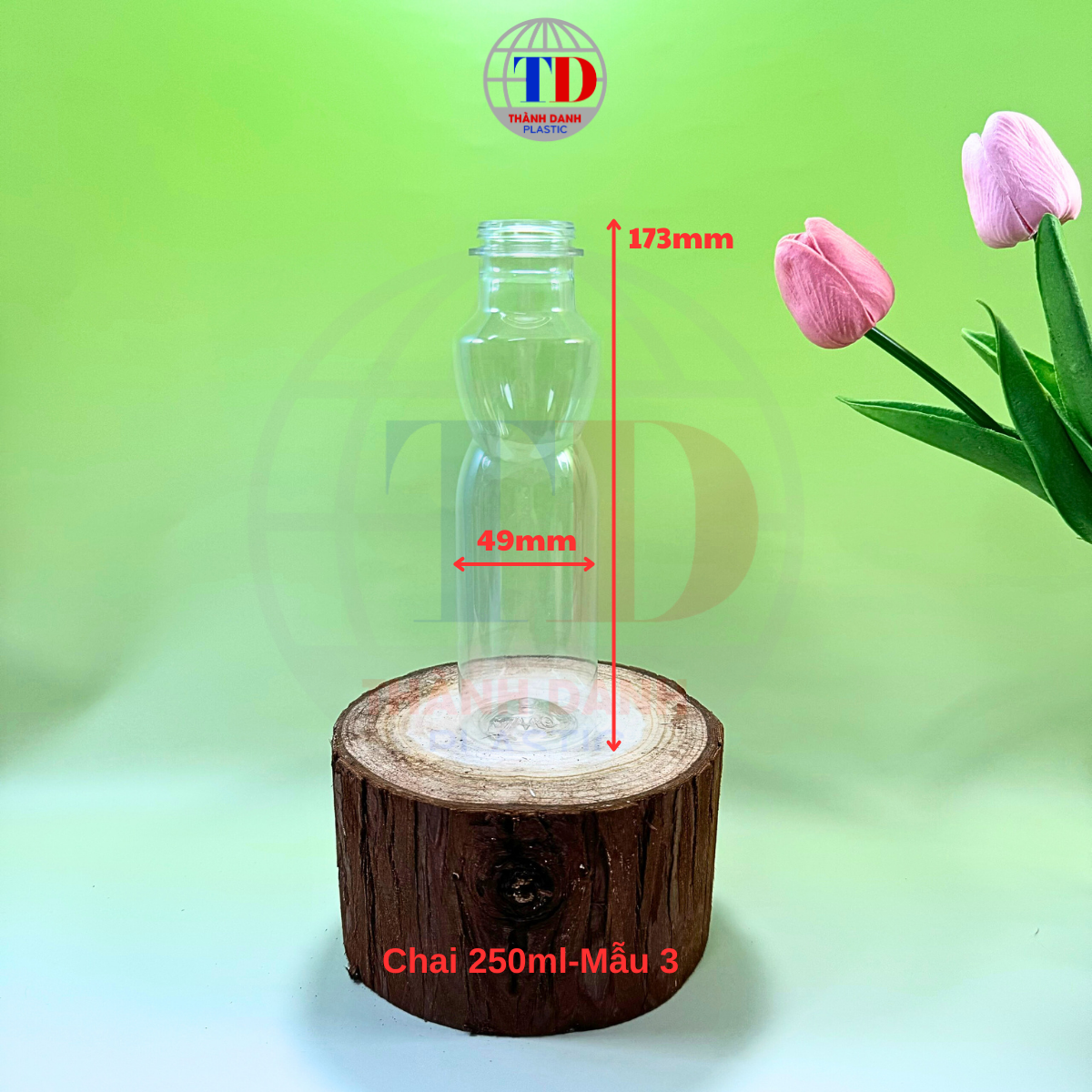 Chai PET 250ml