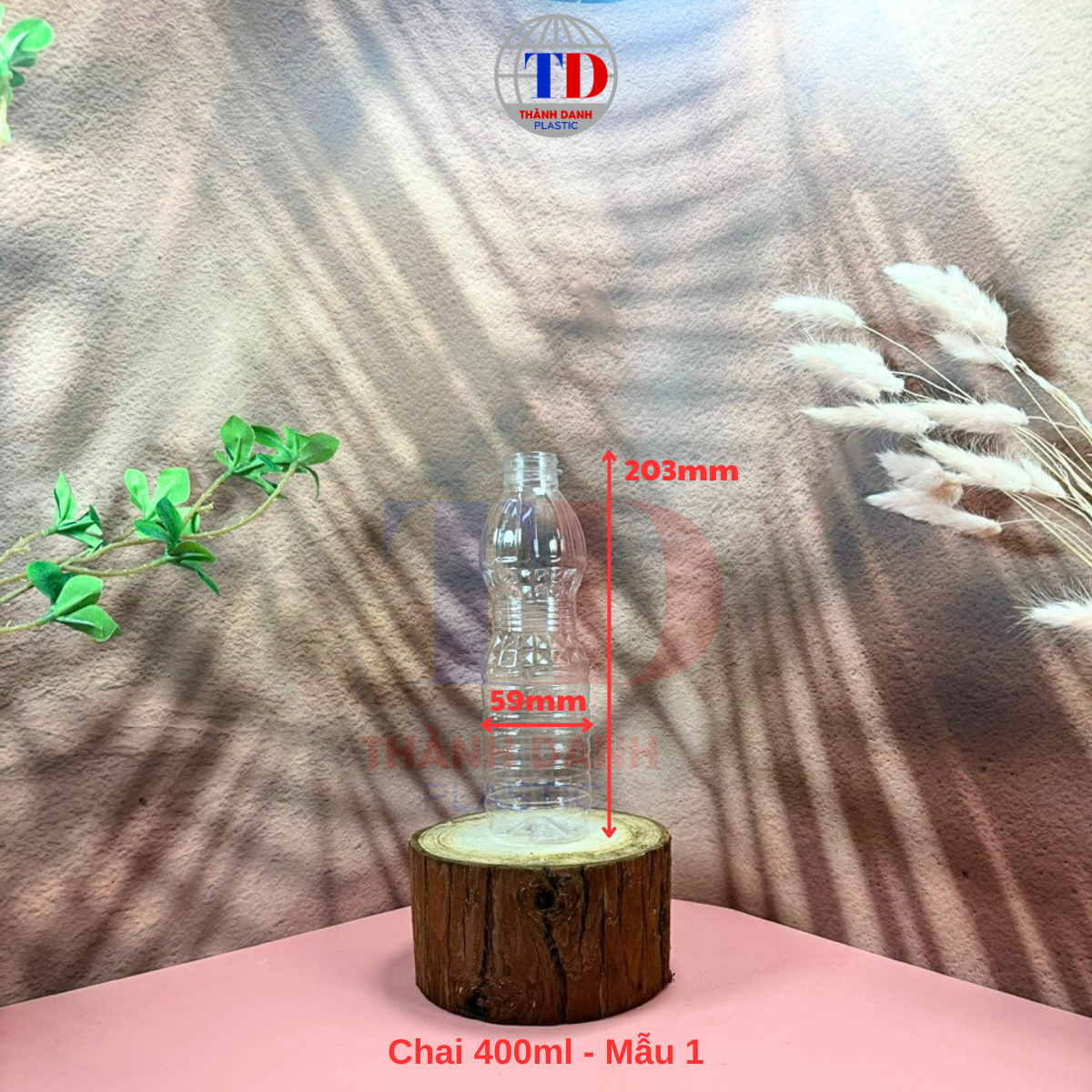 Chai PET 400ml