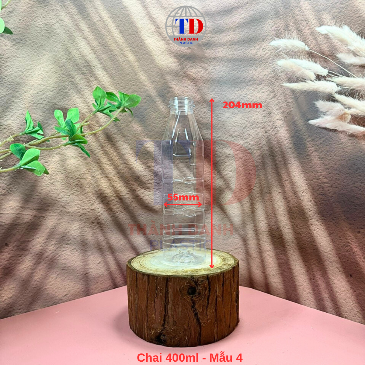 Chai PET 400ml