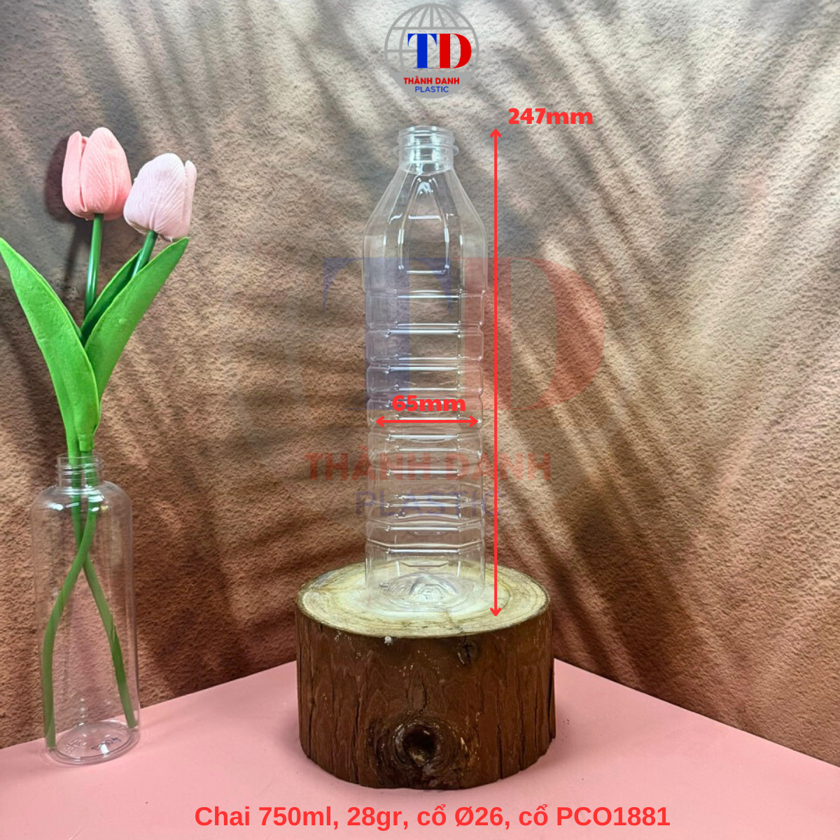 Chai PET 750ml