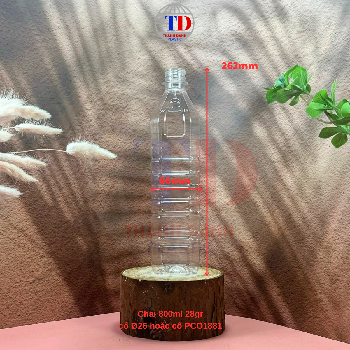 Chai PET 800ml