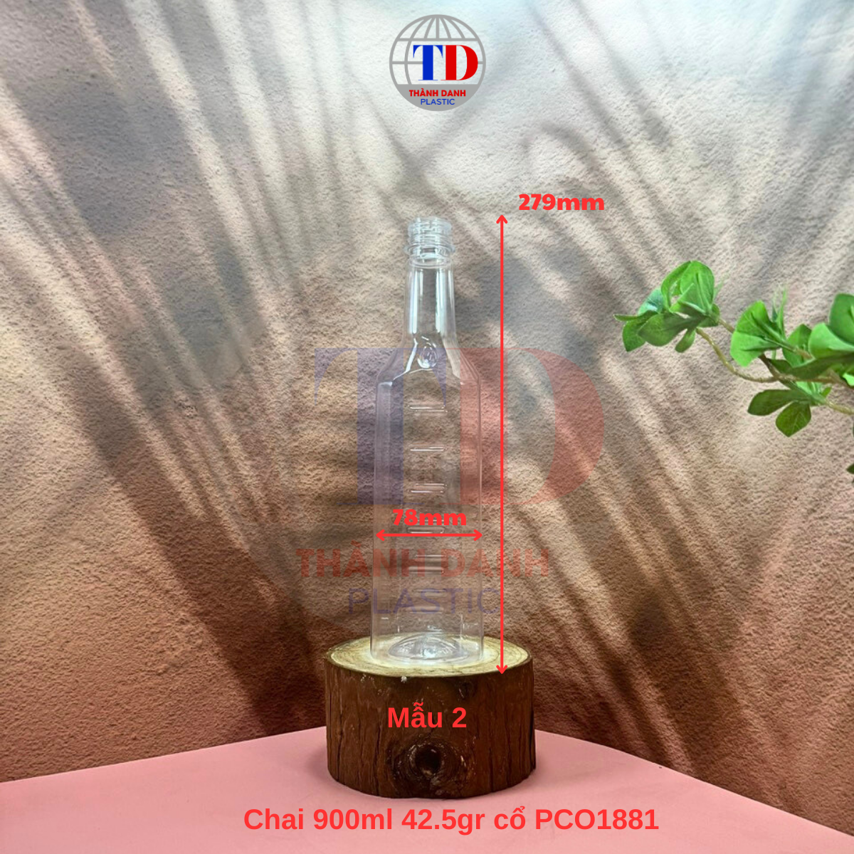 Chai PET 900ml nước mắm