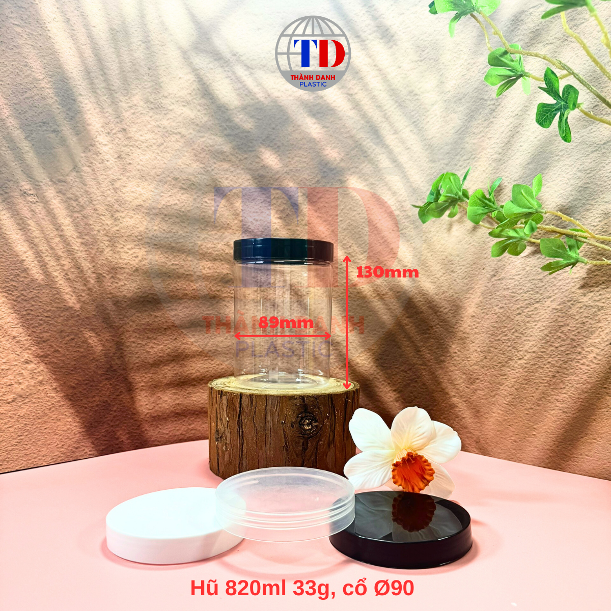 Hũ PET tròn từ 300ml-1500ml