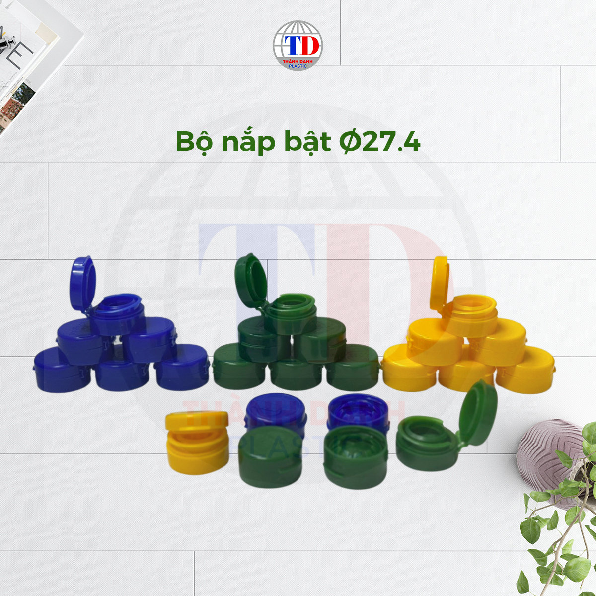 Bộ Nắp Bật Ø27.4