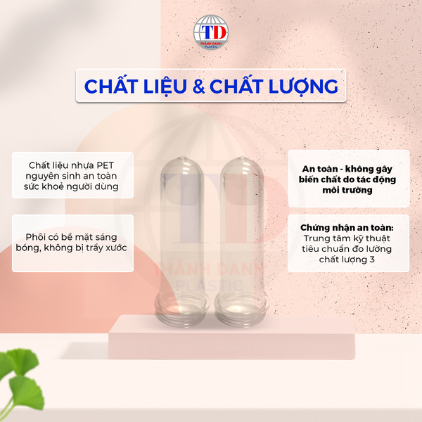  Phôi Chai Xịt Nhựa PET 