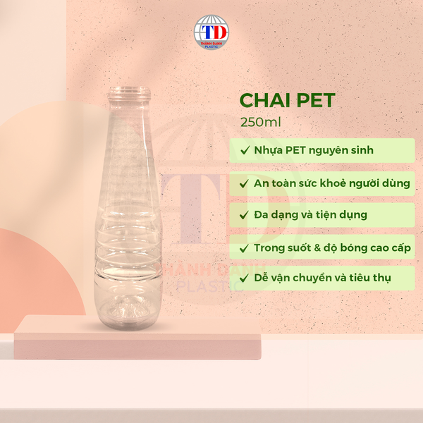  Chai PET 250ml 