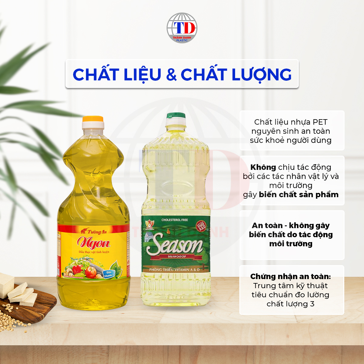 Chai PET 1.8 Lít
