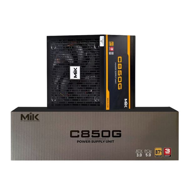 NGUỒN MIK C850G 80PLUS GOLD (ATX 3.0 - PCIE 5.0)