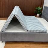 Nệm Bông Ép Gấp 3 Victorya Cotton Đũi