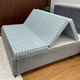 Nệm Bông Ép Gấp 3 Victorya Cotton Đũi