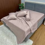 Bộ Drap B@n M@i M@i Không Chần Gòn 1 Màu BM01