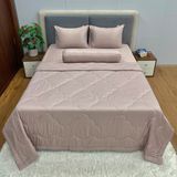 Bộ Drap B@n M@i M@i Không Chần Gòn 1 Màu BM01