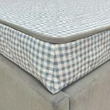 Nệm Cao Su Nhân Tạo TL. Sweetly Alpha Cotton Đũi Chần Viền Phẳng
