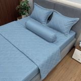 Bộ Drap Cotton Lụa Red Rose RR11