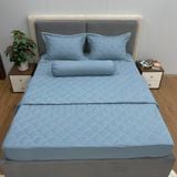 Bộ Drap Cotton Lụa Red Rose RR11