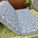 Nệm Bông Ép Gấp 3 B@n M@i Vải Cotton Đũi Chần Gòn