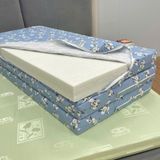 Nệm Bông Ép Gấp 3 B@n M@i Vải Cotton Đũi Chần Gòn