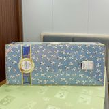 Nệm Bông Ép Gấp 3 B@n M@i Vải Cotton Đũi Chần Gòn