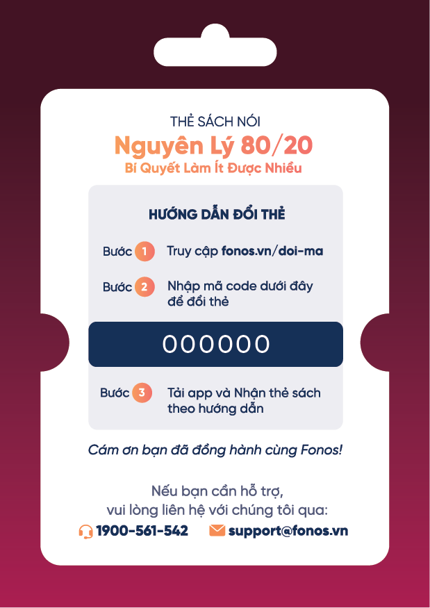 Nguyên Lý 80/20 - Bí Quyết Làm Ít Được Nhiều