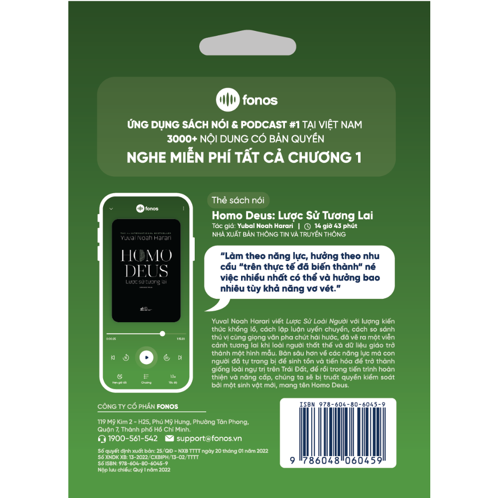Homo Deus: Lược Sử Tương Lai