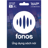  Thẻ Hội Viên Fonos Năm - Premium PRO 