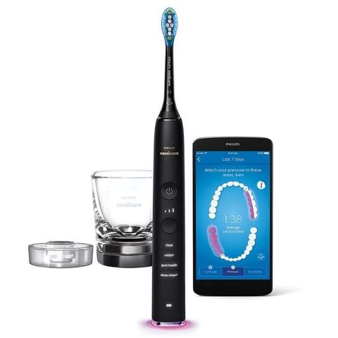 Bàn chải đánh răng điện Philips Sonicare 9100 DiamondClean Smart HX9901/14