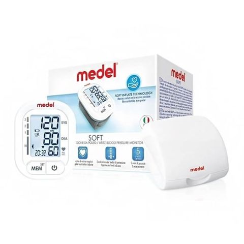 Máy đo huyết áp cổ tay Medel Soft