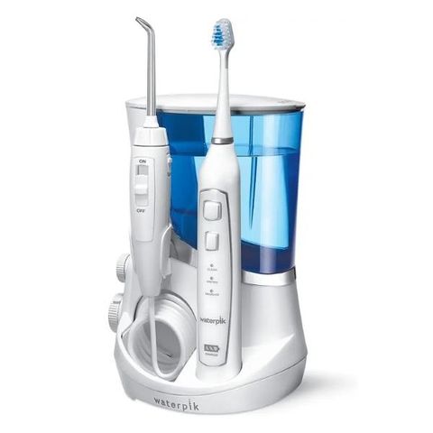 Máy tăm nước Waterpik WP-861 Complete Care 5.0 kèm bàn chải điện