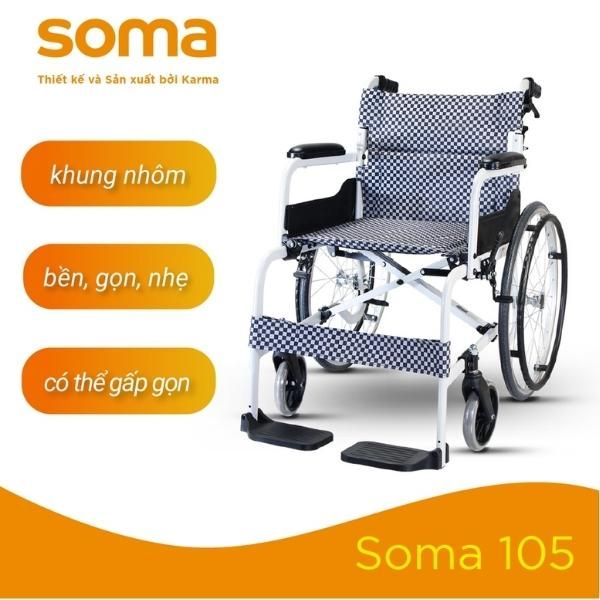 Xe lăn tay Karma Soma 116