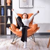  Ghế lười thư giãn bập bênh ( kèm đôn ) 