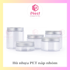 Hũ PET nhựa nắp nhôm 600g