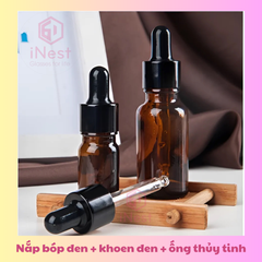 Lọ thủy tinh nâu 5ml